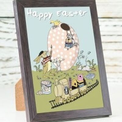 Happy Easter A6 card