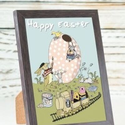 Happy Easter A6 card