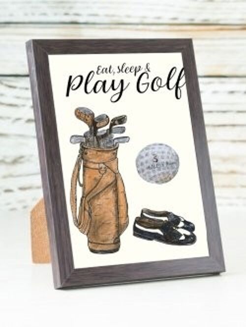 Play Golf A6 card