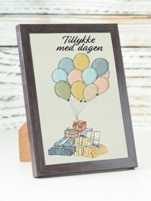Congratulations on the Day (Balloons) DK A6 card