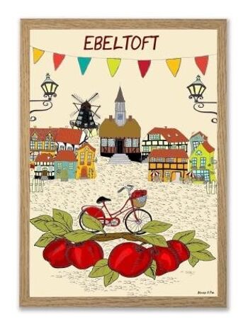 Affiches A3 de la ville d'Ebeltoft 2