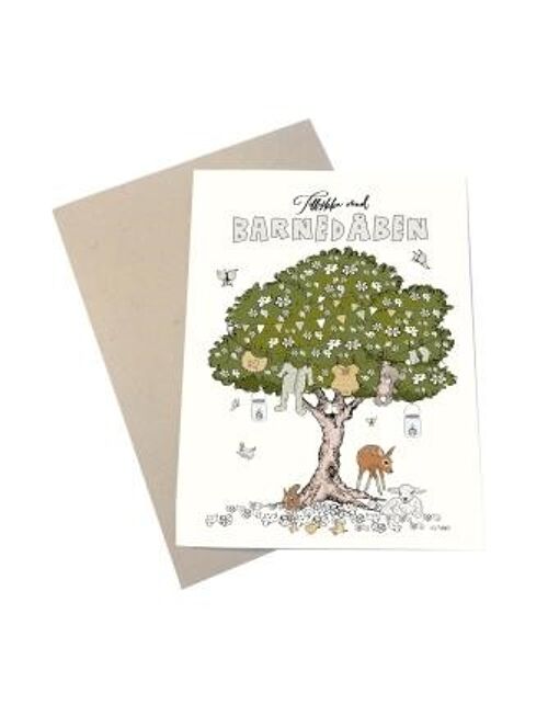 Congratulations on the Baptism A6 card