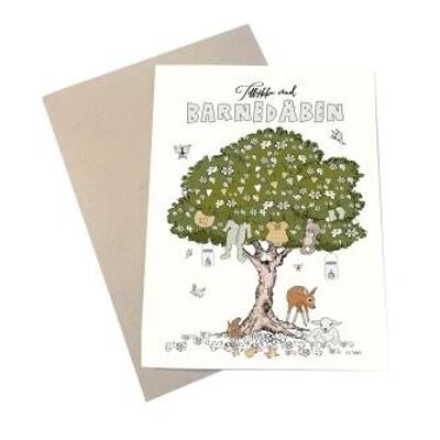 Congratulations on the Baptism A6 card