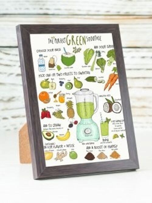 Green Smoothie A6 card