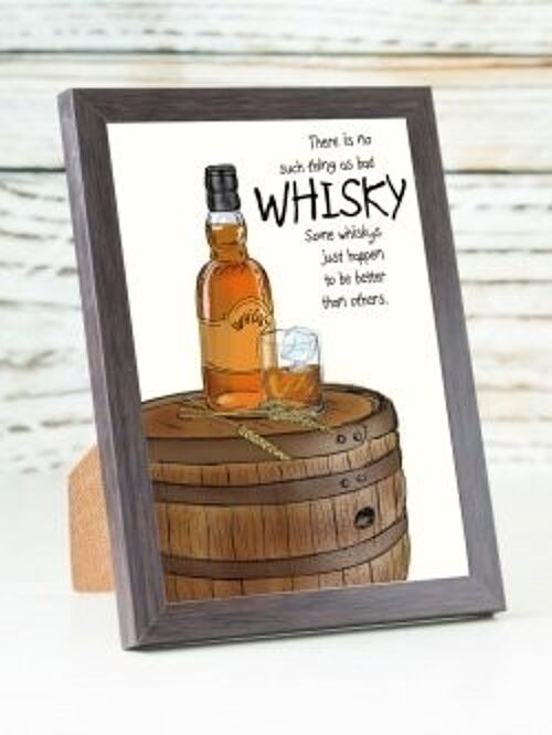 Whisky A6 card