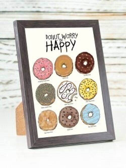 Donut Worry A6 card