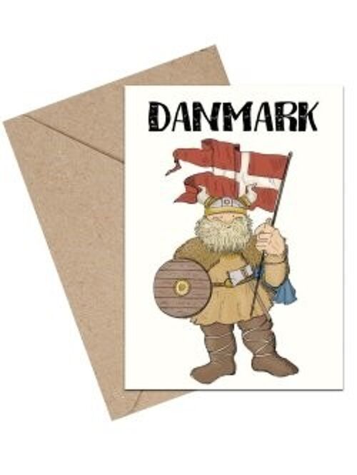 Viking Denmark A6 card