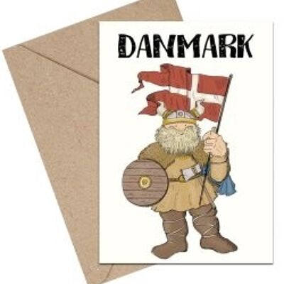 Tarjeta Viking Dinamarca A6