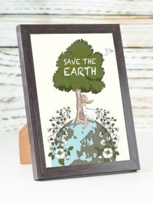 Save The Earth A6 card