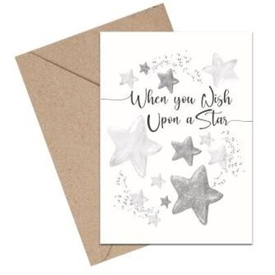 Baby star A6 card