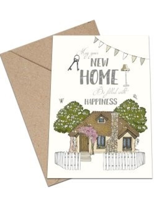 New Home A6 card