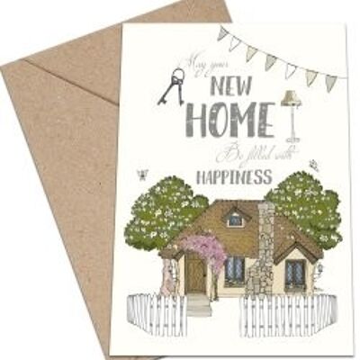 New Home A6 card