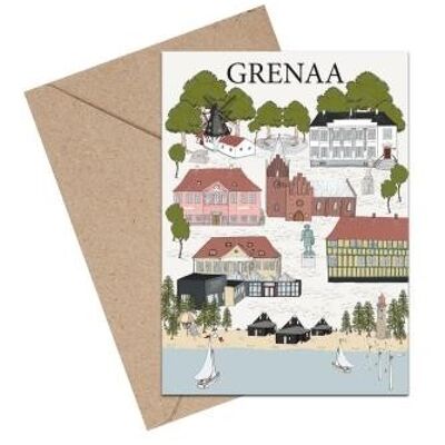 Grenaa A6-Karte