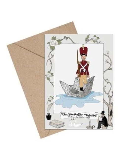The Steadfast Tin Soldier A6 card