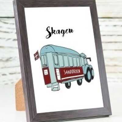 Skagen/Sandormen A6 card