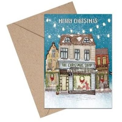 The Christmas Shop A6 card
