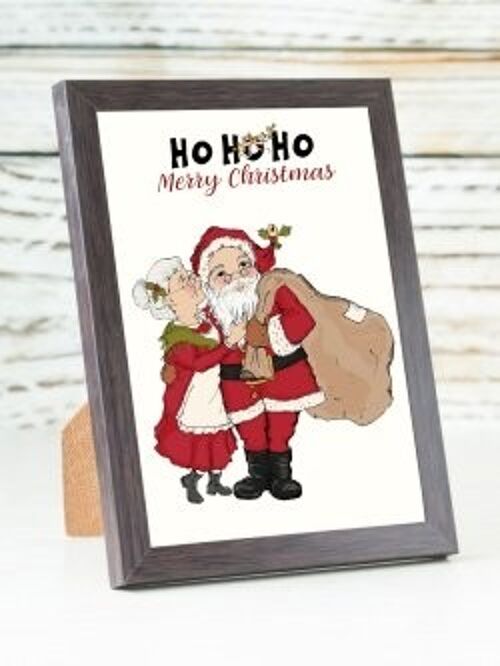 Ho Ho Ho Santa A6 card