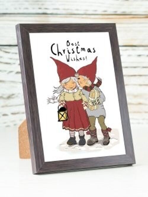 Tiny Elves A6 card