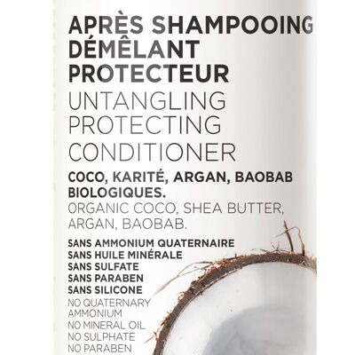 Apres-shampoing demelant protecteur