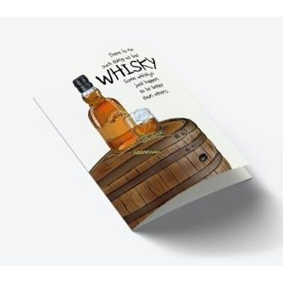 Tarjeta whisky A7
