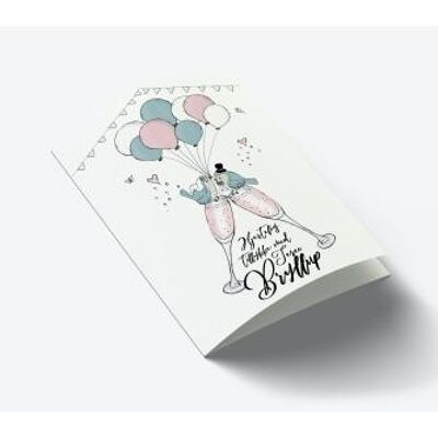 Congratulations on your wedding DK A7 card