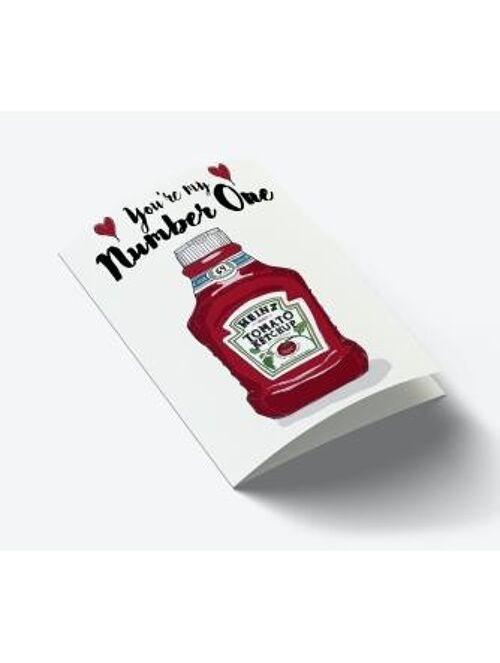 Heinz You´re My Number One A7 card