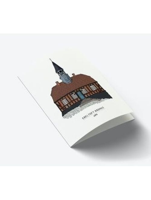 Ebeltoft city hall A7 card