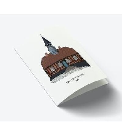 Ebeltoft city hall A7 card