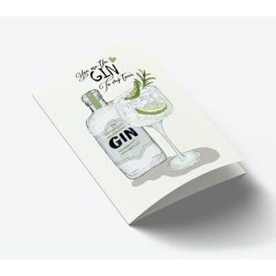 Eres el Gin de mi tarjeta tonic A7