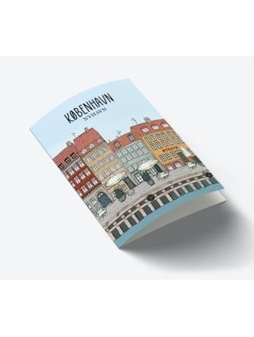 Copenhagen - Nyhavn A7 card