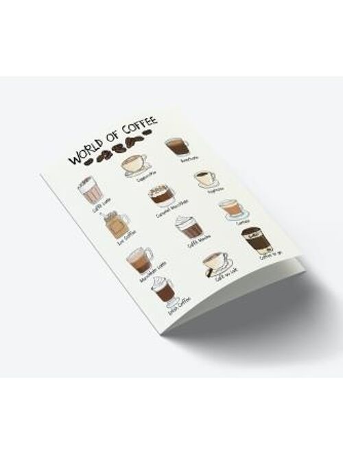 World of Coffee A7 card