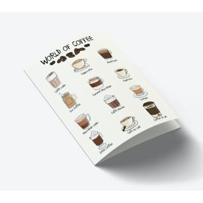 World of Coffee A7 card
