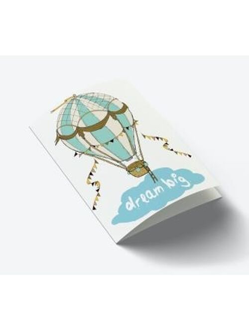 Dream big A7 card