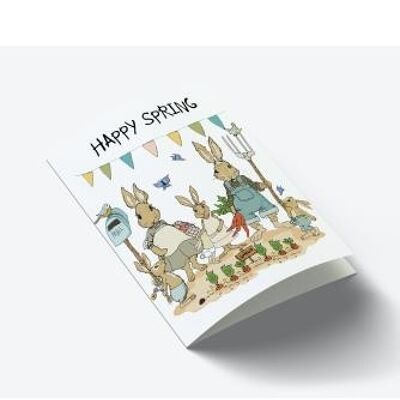 Happy Spring A7 card