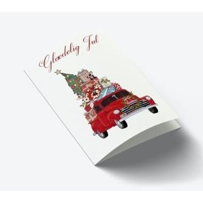 Frohe Weihnachten / Chevrolet DK A7-Karte