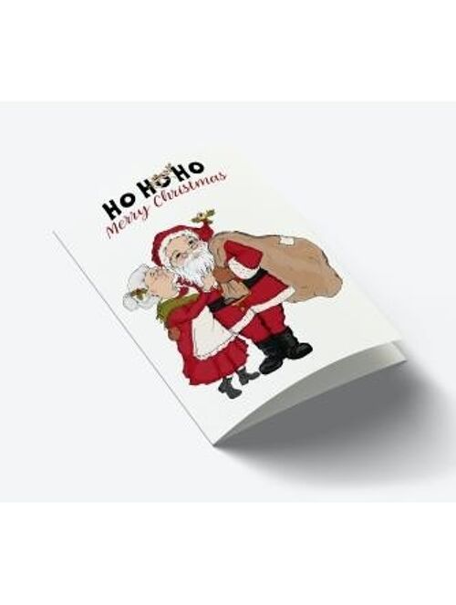 Ho Ho Ho Santa A7 card