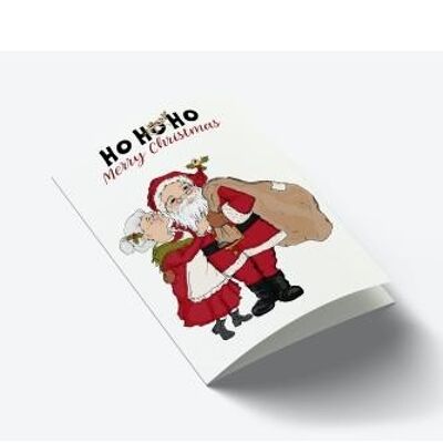 Ho Ho Ho Santa A7 card