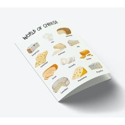 World of Cheese A7 card