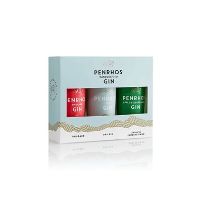 Penrhos Miniatura Gin Trío