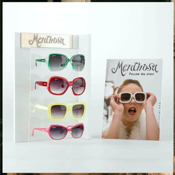 Mentirosa MSG013-02 lunettes de soleil arrondies classiques pour femmes 3