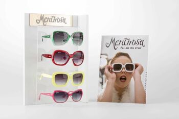 Mentirosa MSG013-04 lunettes de soleil arrondies classiques pour femmes 3
