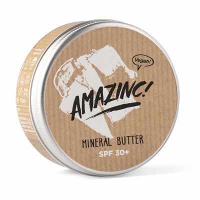 Amazinc! Mineral butter SPF30 | Vegan| Reef safe | Plastic free | Summer | Suncare