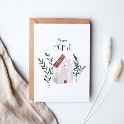 Folding card "New Home pastel" | move