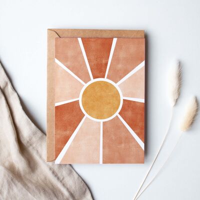 Folding card "Sun Terracotta"