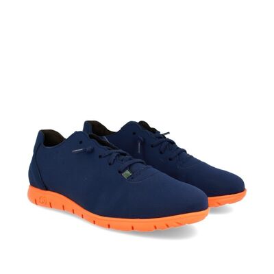 Sneakers lycra morvi navy-orange