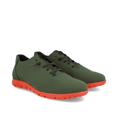 Sneakers lycra morvi khaki-rust