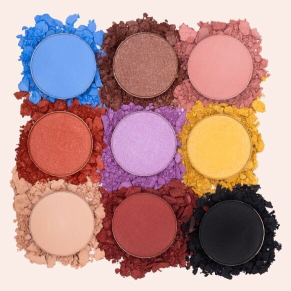 Palette de fards à paupières certifiée bio & vegan