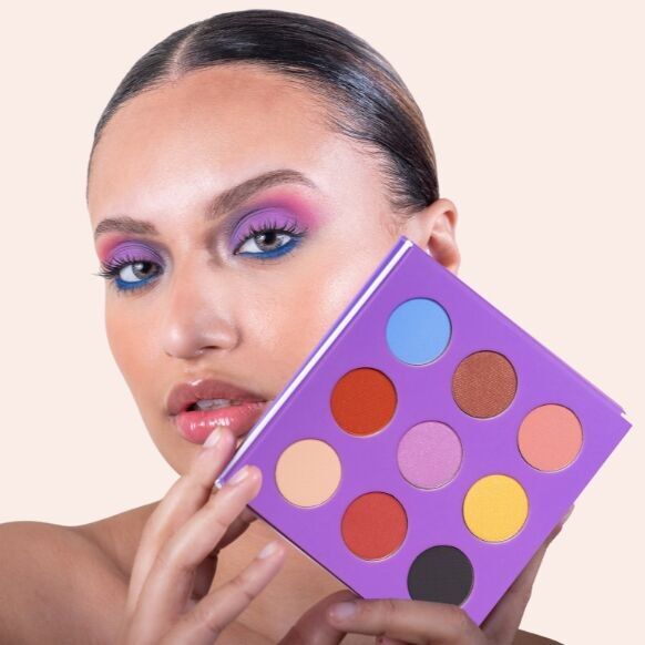 Palette de fards à paupières certifiée bio & vegan