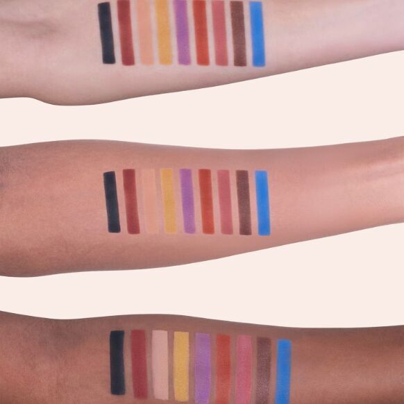 Palette de fards à paupières certifiée bio & vegan