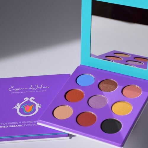 Palette de fards à paupières certifiée bio & vegan